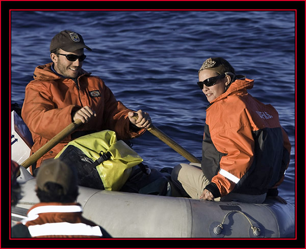 Inflatable Shuttling to the Boat - Petit Manan Island - Maine Coastal Islands National Wildlife Refuge