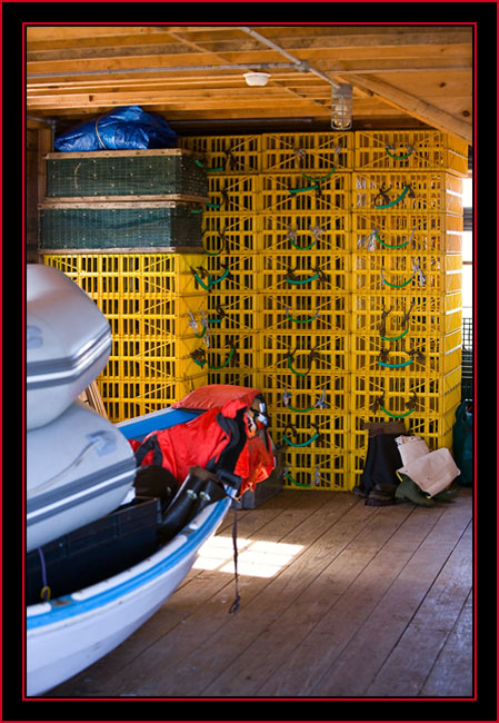 Cleaned- up Boathouse - Petit Manan Island - Maine Coastal Islands National Wildlife Refuge