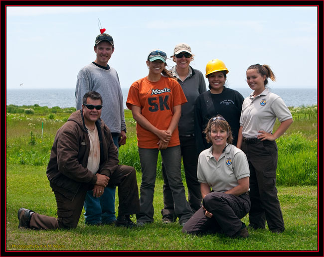 The Crew on Petit Manan Island - Maine Coastal Islands National Wildlife Refuge