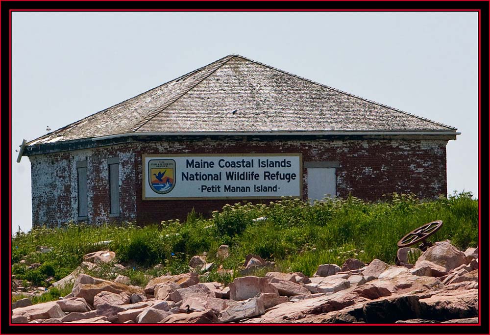 Newly Installed Signage - Maine Coastal Islands National Wildlife Refuge