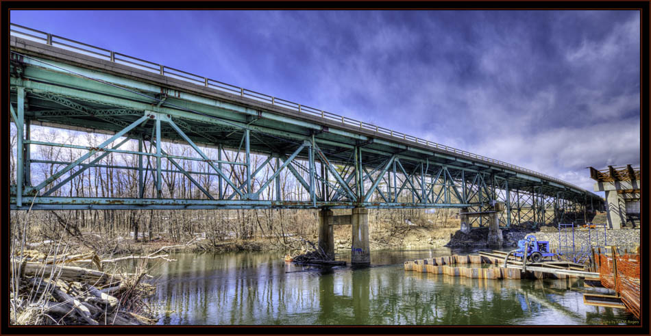 Bridge Over the Presumpscot River - Falmouth, Maine