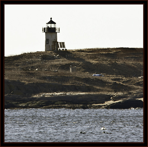 Pond Island Light - Near Fort Popham, Maine