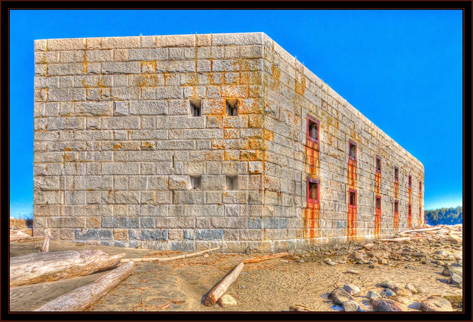 Seaward Elevation, Fort Popham - Phippsburg, Maine