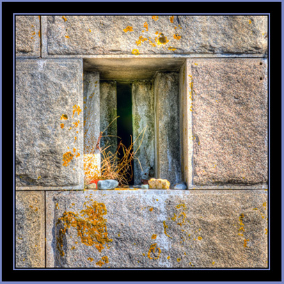 Side Elevation Rifle Port at Fort Popham - Phippsburg, Maine