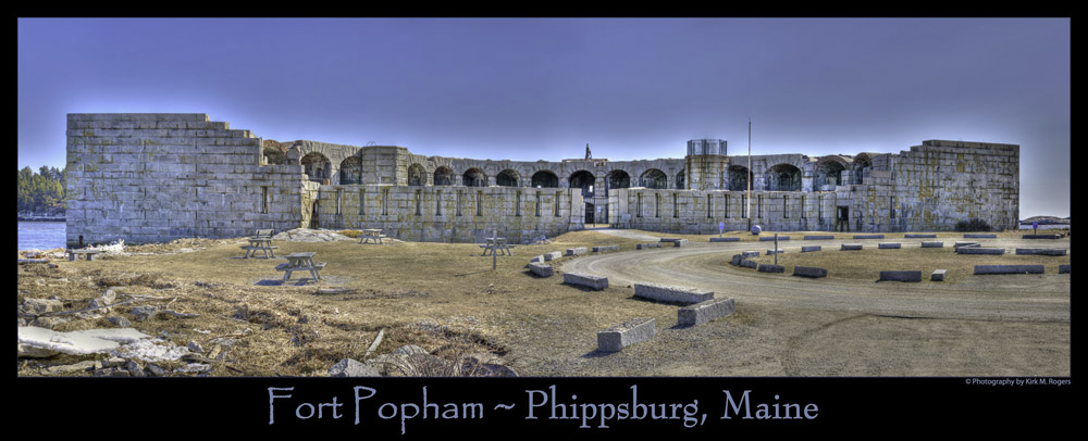 Fort Popham - Phippsburg, Maine