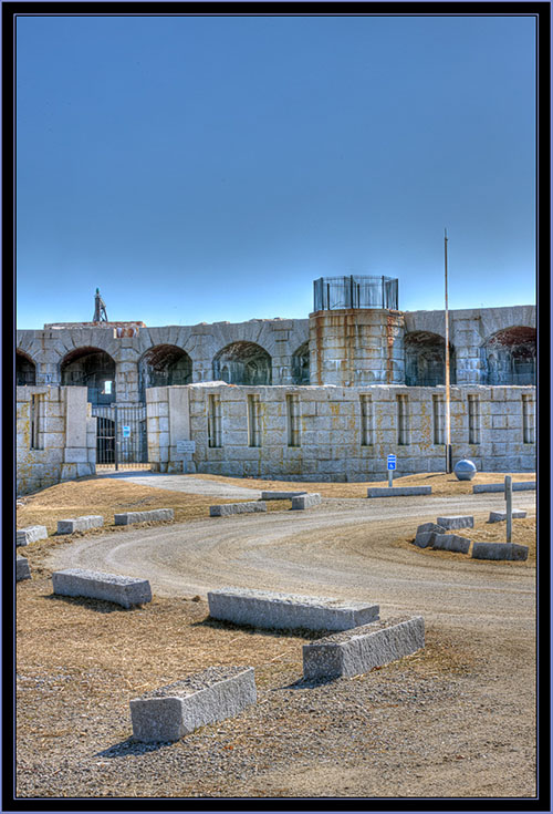 Gunport at Fort Popham - Phippsburg, Maine