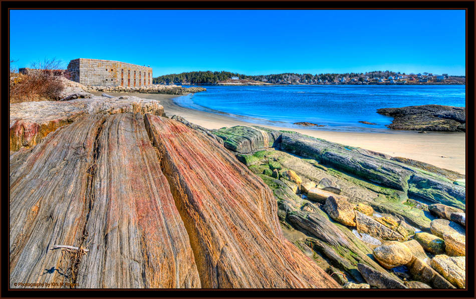 View from the Ledge, Fort Popham  - Phippsburg, Maine