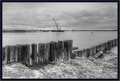 HDR View on the Water - Portland, Maine