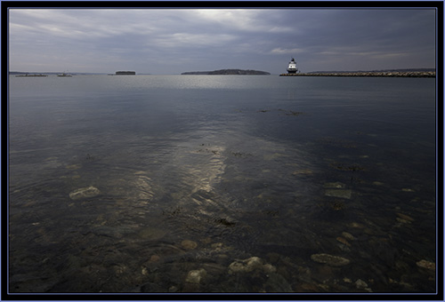 View of Spring Point Ledge Light - South Portland, Maine