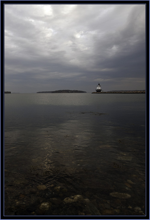 View View of Spring Point Ledge Light - South Portland, Maine