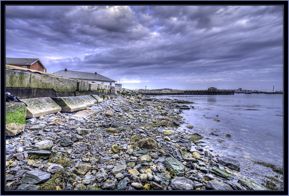 HDR View from Spring Point - South Portland, Maine