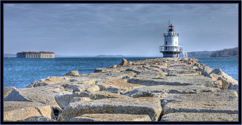 Spring Point Lighthouse and Jetty