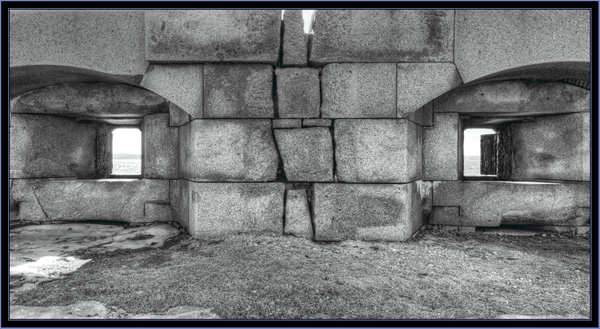 Inside the Wall, Fort Preble - South Portland, Maine