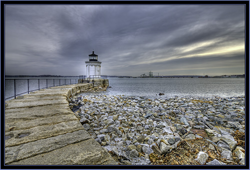 Portland Breakwater Lighthouse - South Portland, Maine