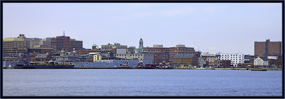 Portland's Waterfront from Bug Light Park