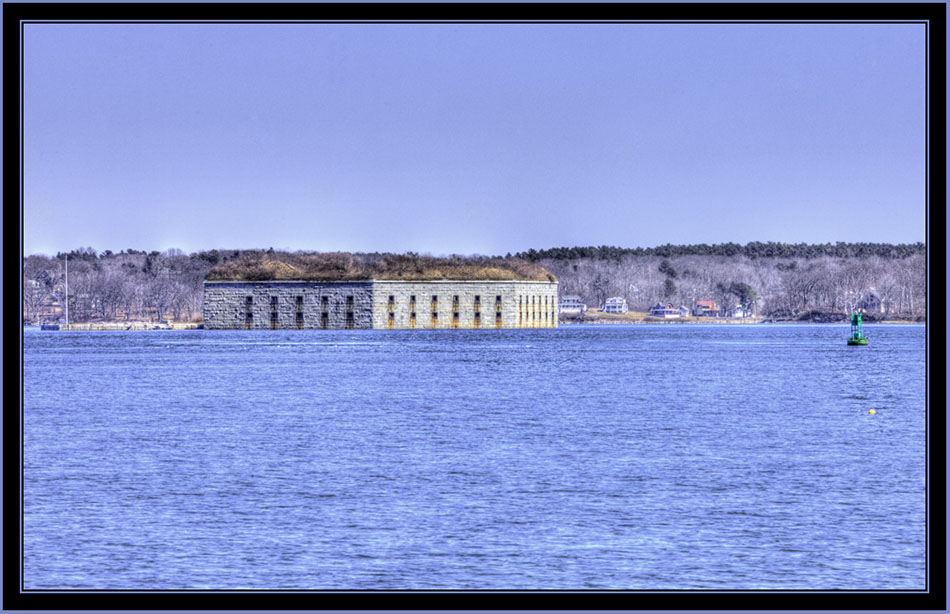 Fort Gorges from Bug Light