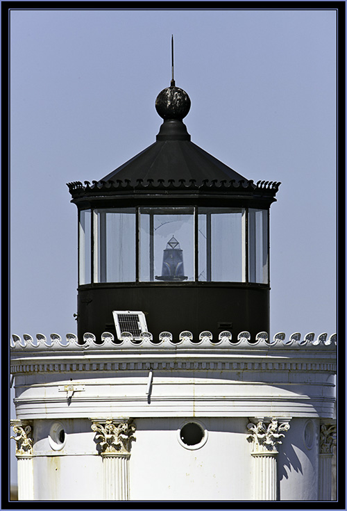 Present 250 Millimeter Optic, Flashing White Every 4 Seconds - Portland Breakwater Lighthouse- South Portland, Maine