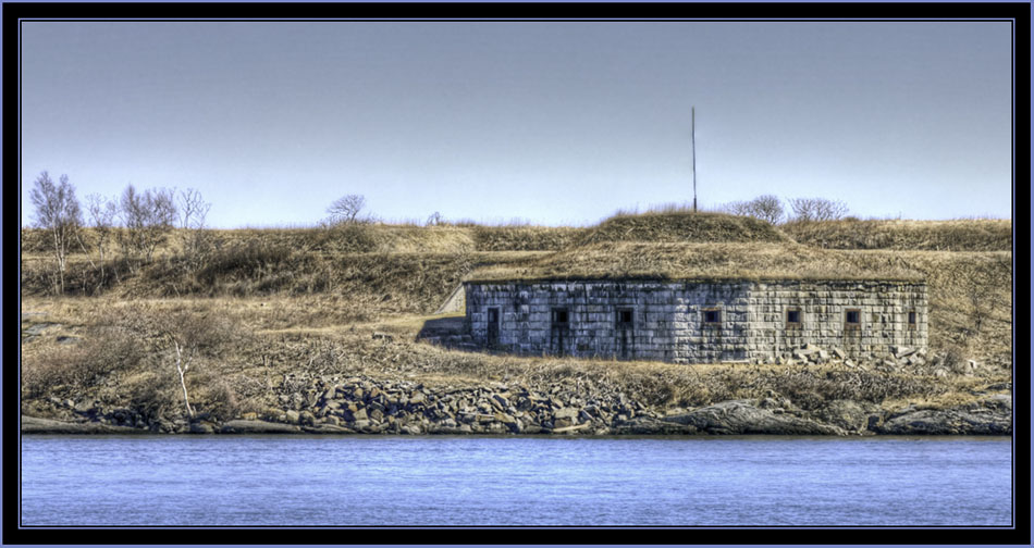 The Battery at Fort Scammell in HDR