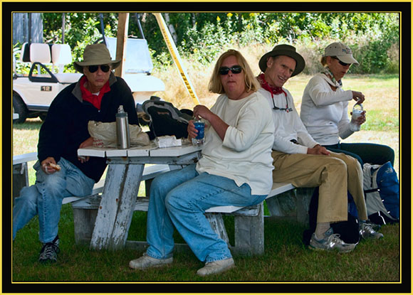 Gathering at the Rendezvous - House Island