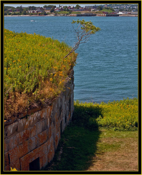 Fort Preble View from the Gun Battery