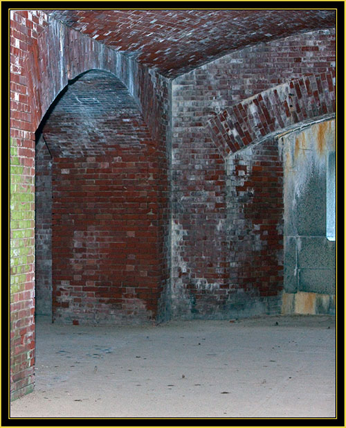 Interior View - Fort Scammell on House Island