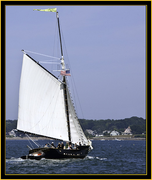 Schooner Frances Underway