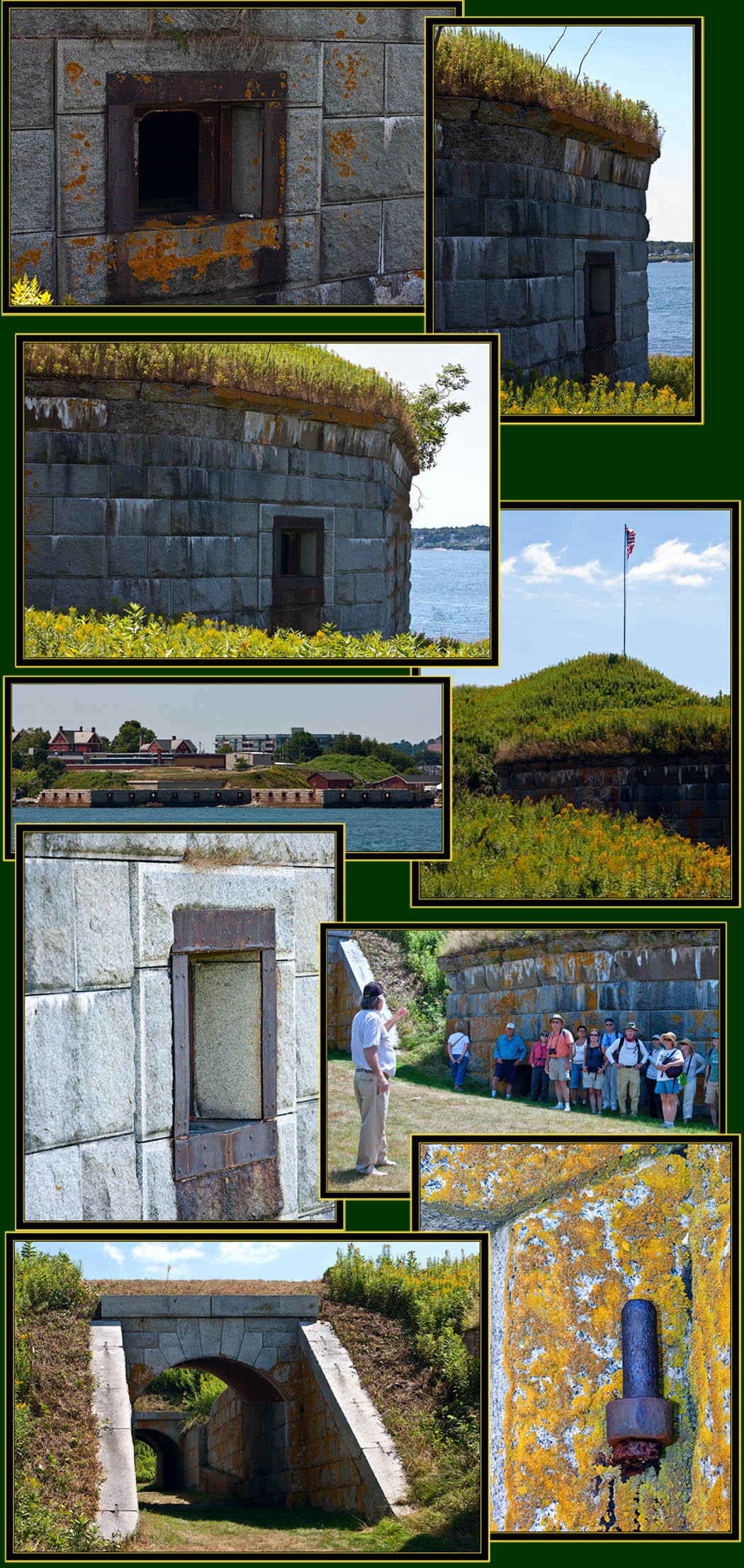 Views Around the Gun Battery