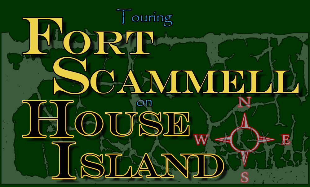 Touring Fort Scammel and House Island, Portland, Maine