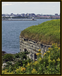 Touring Fort Scammell on House Island