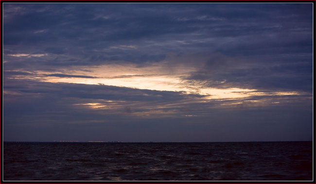 Twilight at Fort DeSoto Park