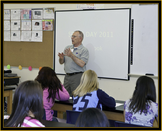 Ron Thompson of Southern Maine Astronomers Presenting - Space Day 2011