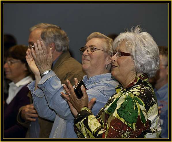 Applauding the Speakers - Space Day 2011