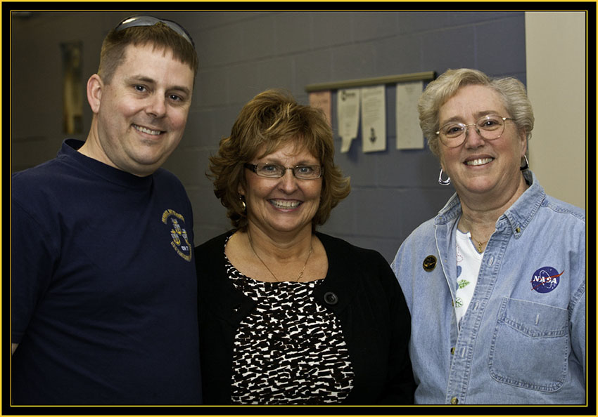 David Eggleston, Ann LePage & Sharon Eggleston - Space Day 2011