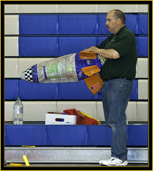 Charlie Groves - Rocket Man in the Gym - Space Day 2011