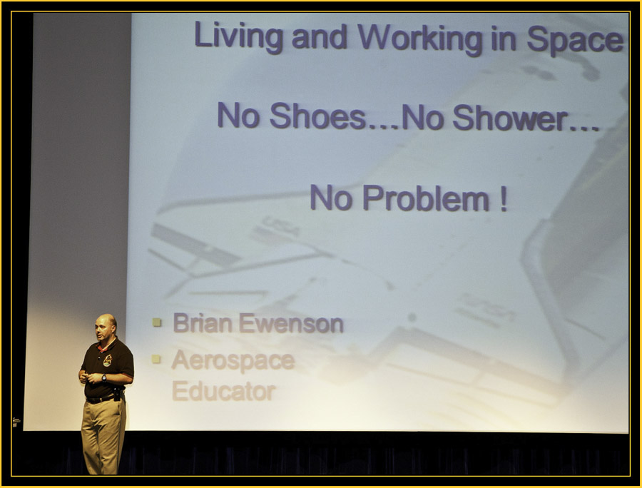 No Shoes...No Shower...No Problem! - Space Day 2011