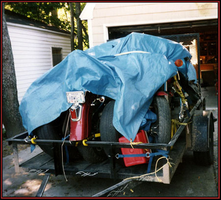 The Loaded Trailer-Ready to Go