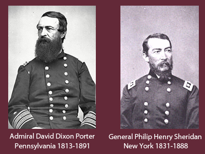 Admiral D.D. Porter & General P.H. Sheridan