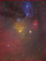 Rho Ophiuchus Complex - Link to Milky Way Section