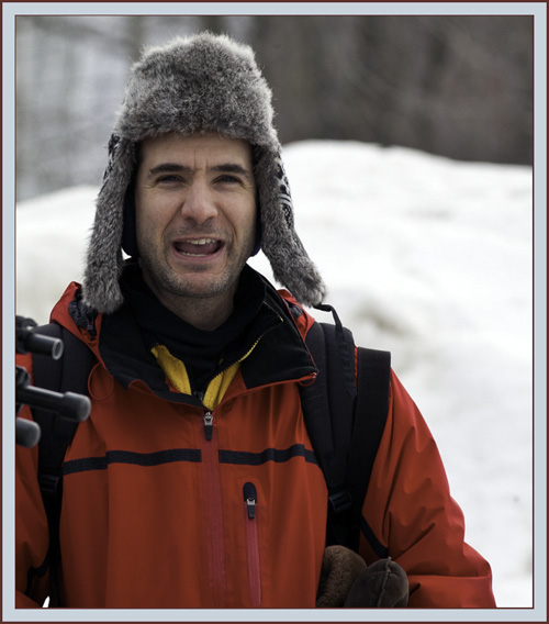 Chuck Homler in Winter Garb