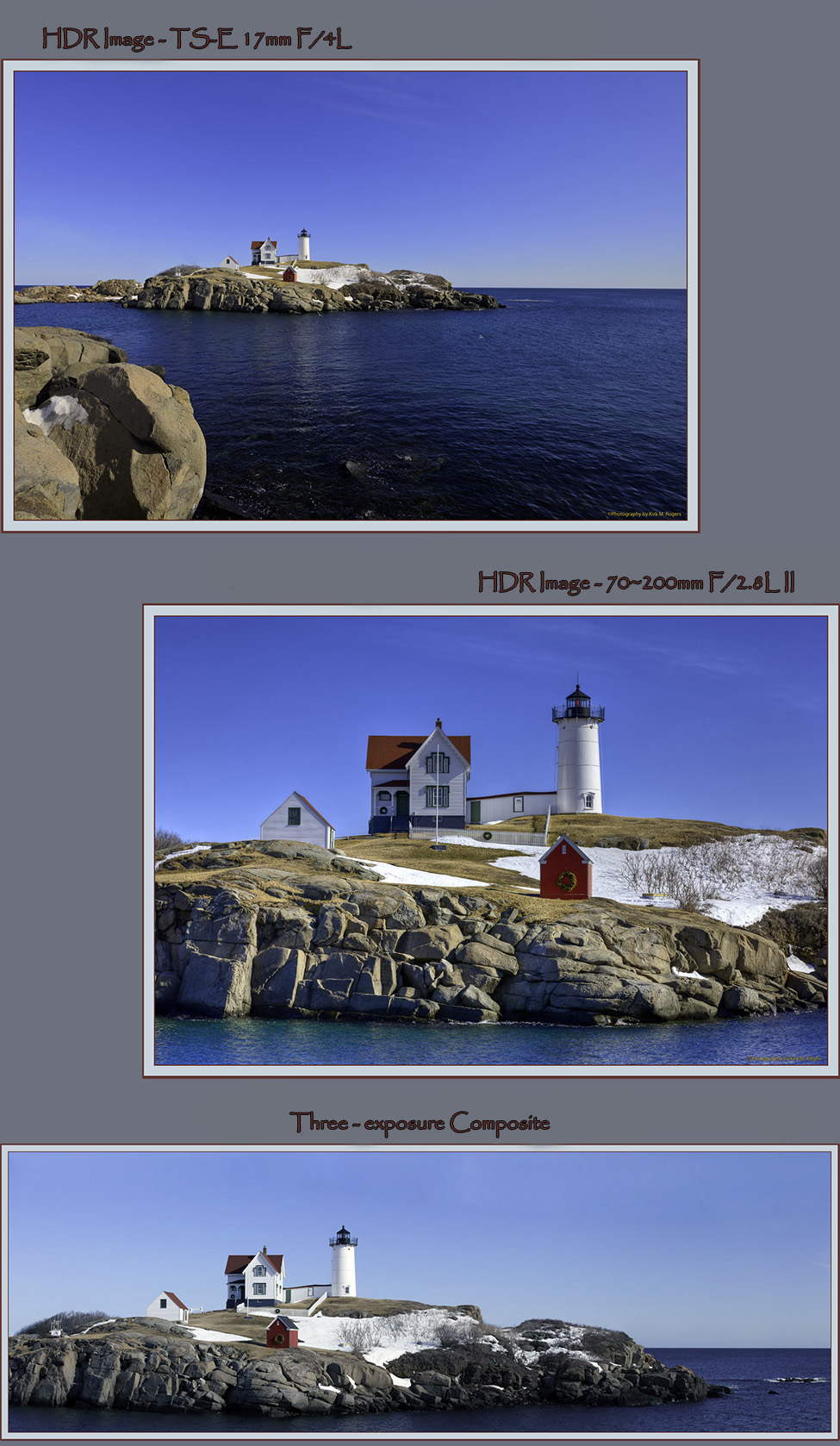 Nubble Light Views - York, Maine