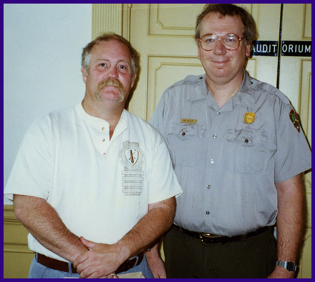 KM Rogers & Mac Wycoff - Park Historian in Fredericksburg